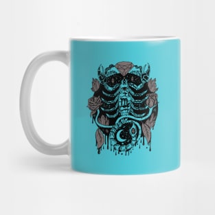 Blue Grey Mystic Scorpio Zodiac Mug